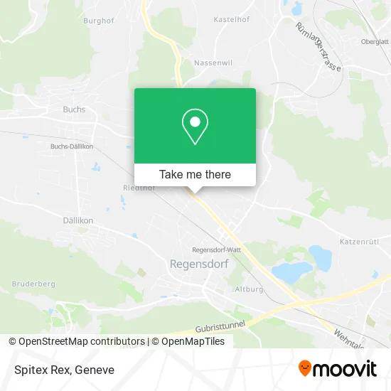 Spitex Rex map