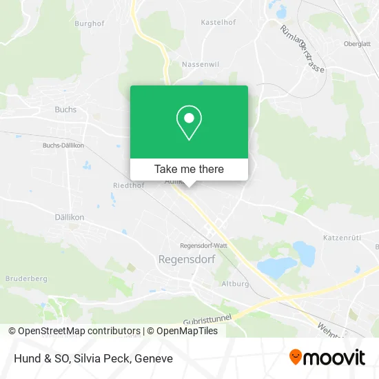 Hund & SO, Silvia Peck map