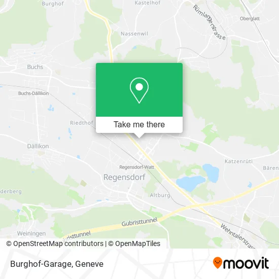 Burghof-Garage map