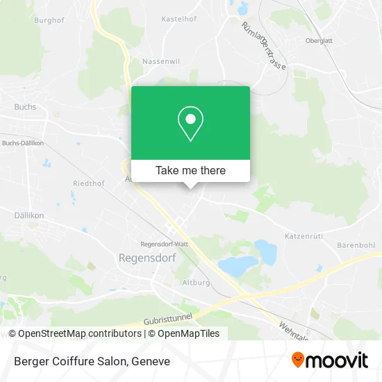 Berger Coiffure Salon map