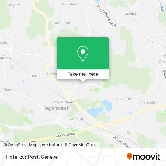 Hotel zur Post map