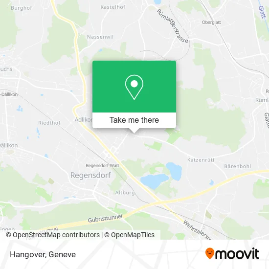 Hangover map