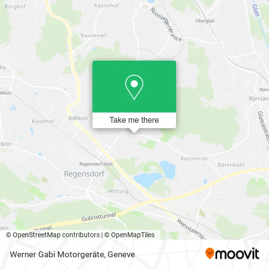 Werner Gabi Motorgeräte map