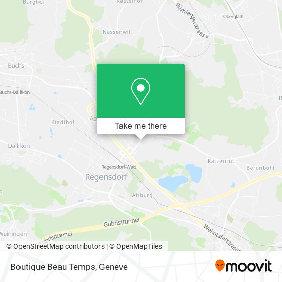 Boutique Beau Temps map