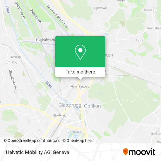 Helvetic Mobility AG map