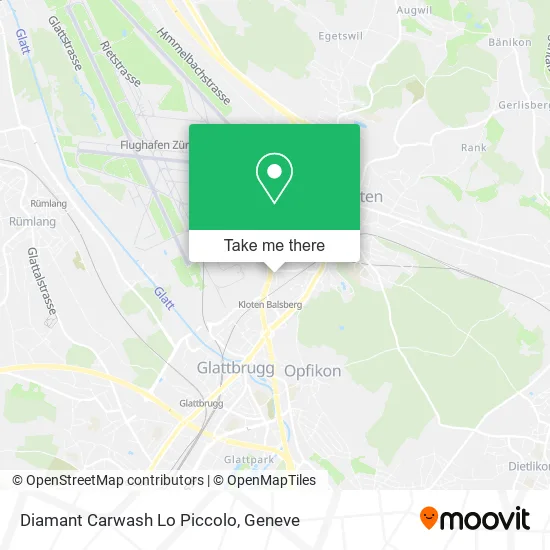 Diamant Carwash Lo Piccolo map