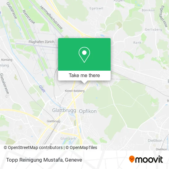 Topp Reinigung Mustafa map
