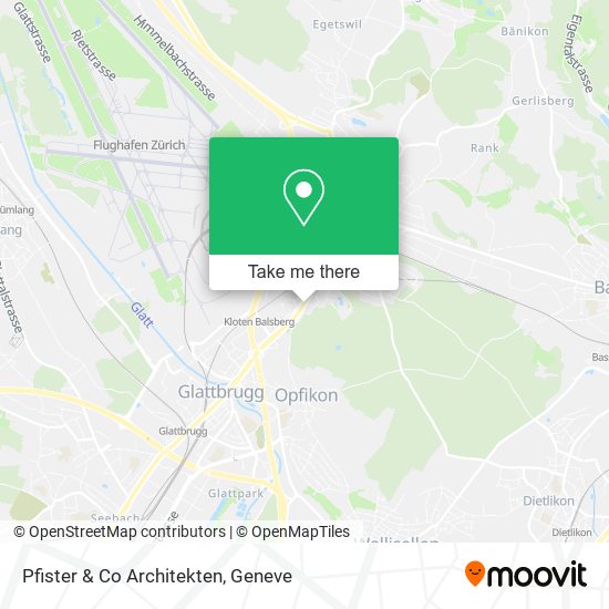 Pfister & Co Architekten map