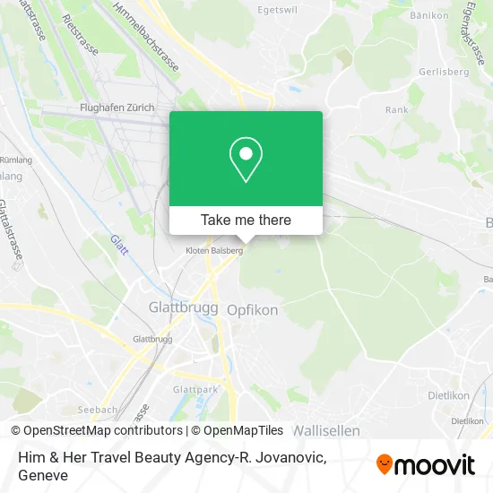 Him & Her Travel Beauty Agency-R. Jovanovic map