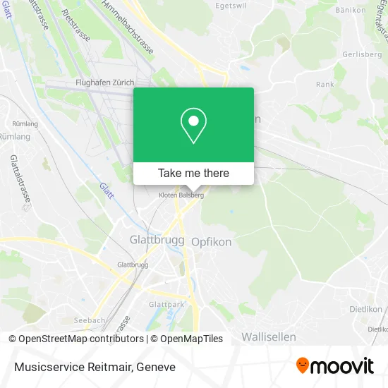 Musicservice Reitmair map