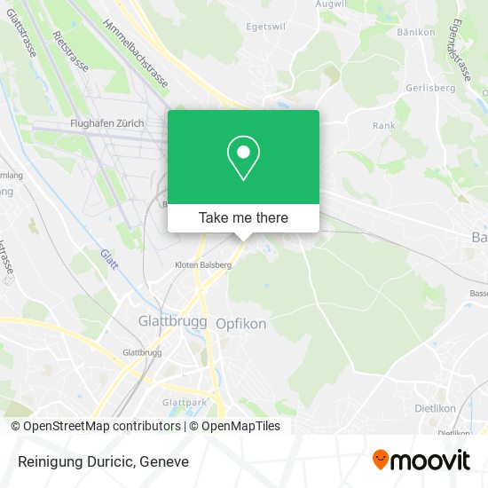 Reinigung Duricic map