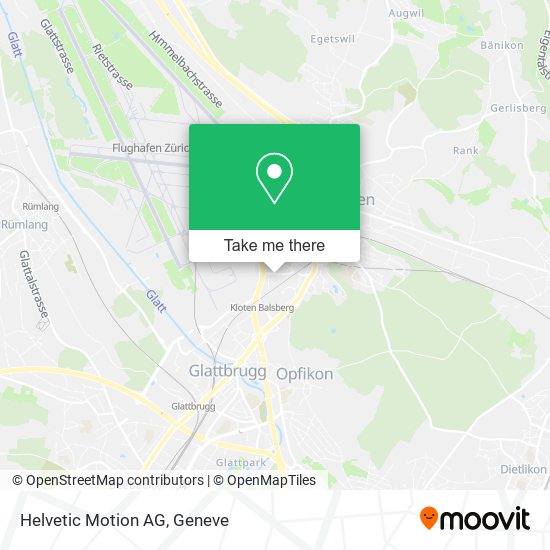 Helvetic Motion AG map