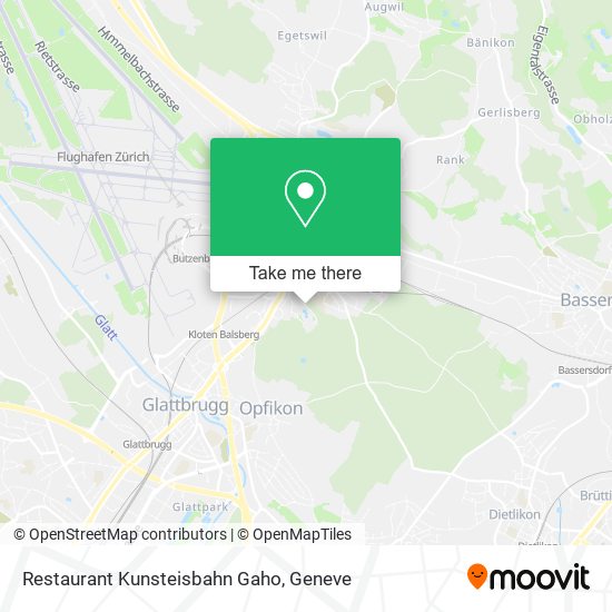 Restaurant Kunsteisbahn Gaho plan