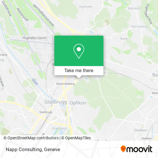 Napp Consulting map