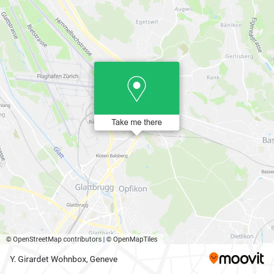 Y. Girardet Wohnbox map