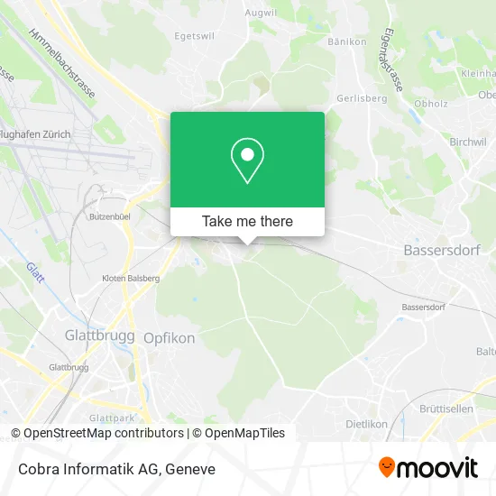 Cobra Informatik AG map