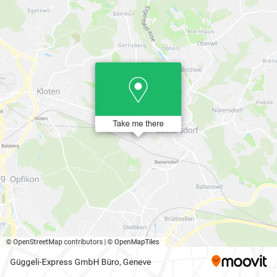 Güggeli-Express GmbH Büro map