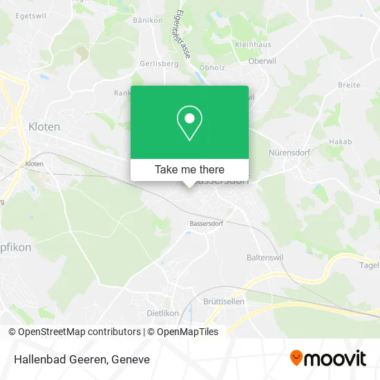 Hallenbad Geeren map