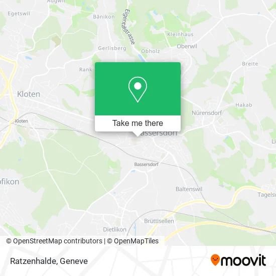 Ratzenhalde map