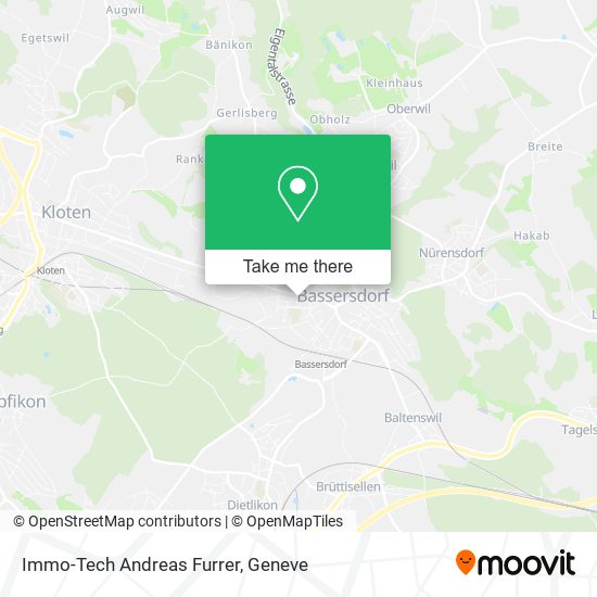 Immo-Tech Andreas Furrer map