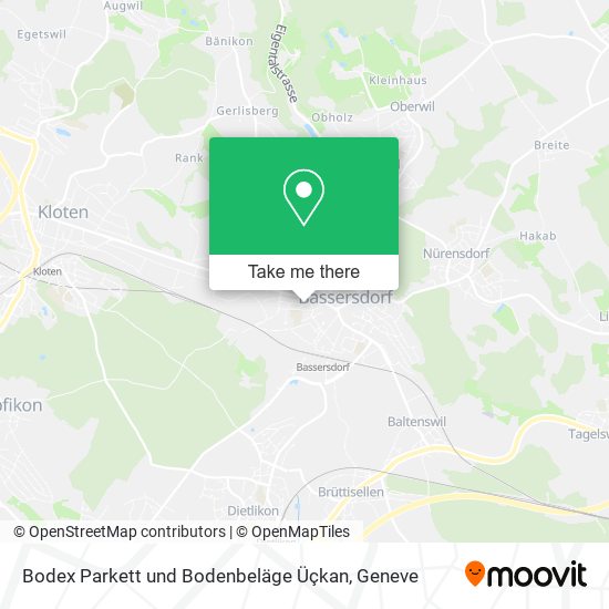 Bodex Parkett und Bodenbeläge Üçkan map