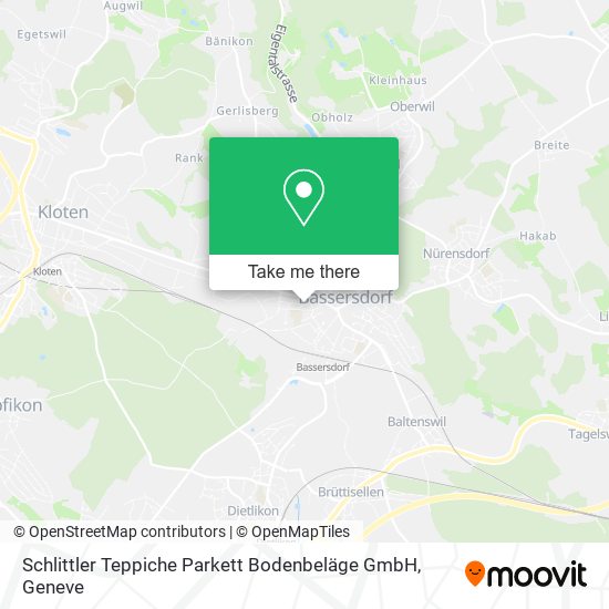 Schlittler Teppiche Parkett Bodenbeläge GmbH map