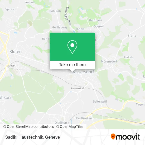 Sadiki Haustechnik map
