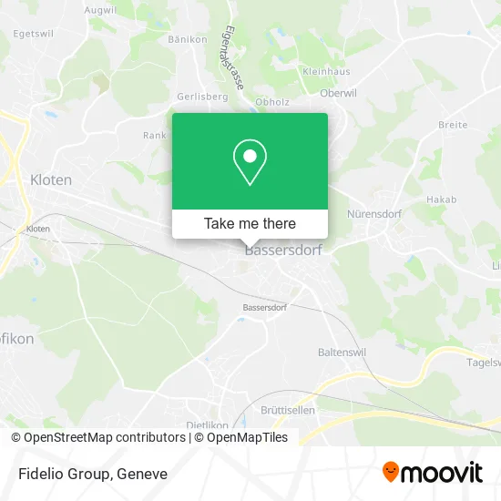 Fidelio Group map