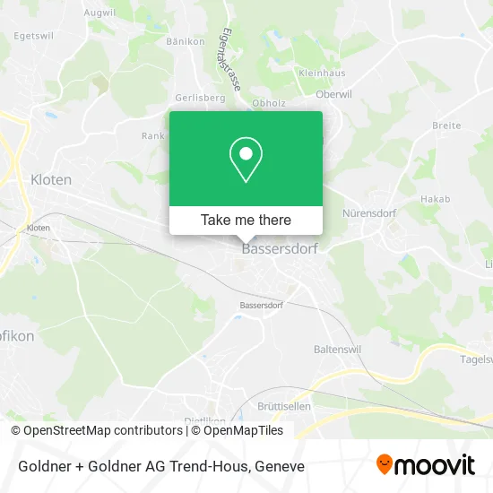 Goldner + Goldner AG Trend-Hous map