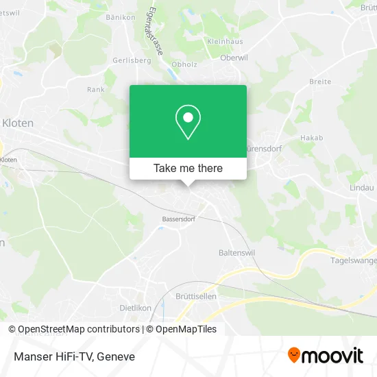 Manser HiFi-TV map