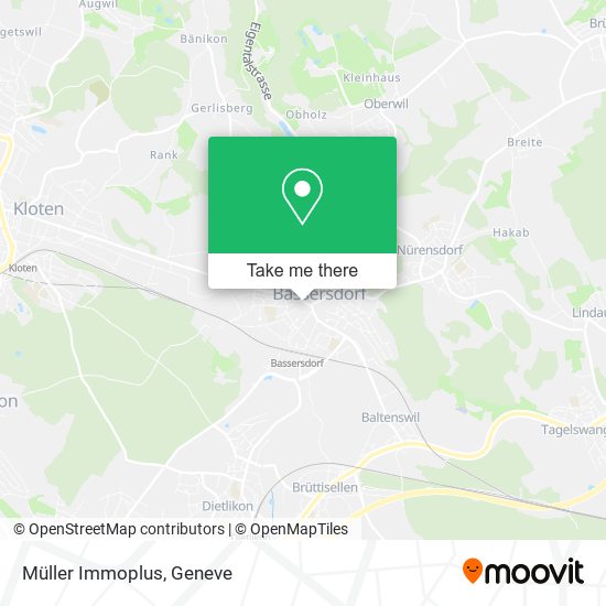 Müller Immoplus map