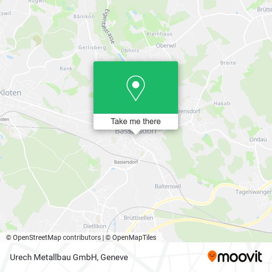Urech Metallbau GmbH map
