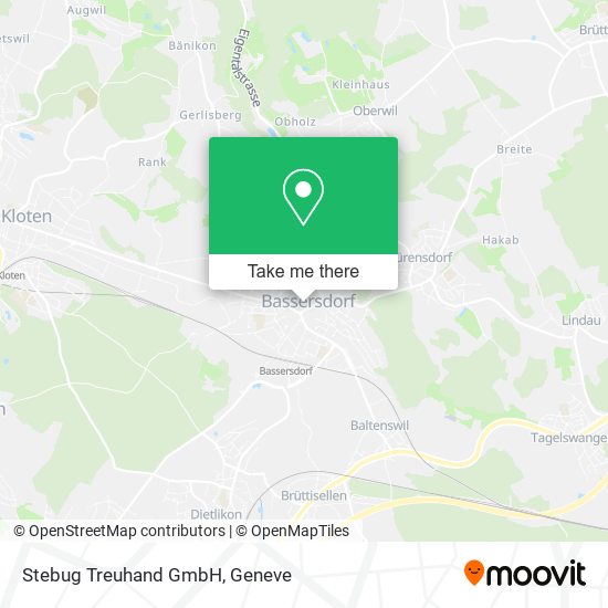 Stebug Treuhand GmbH map