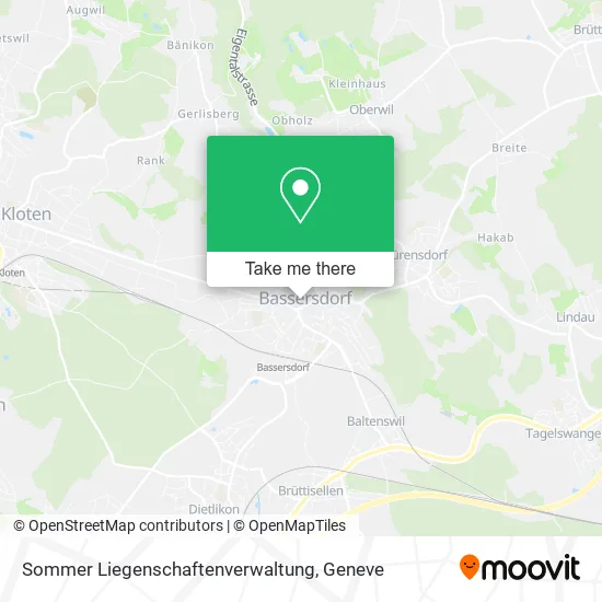 Sommer Liegenschaftenverwaltung map