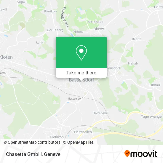 Chasetta GmbH map