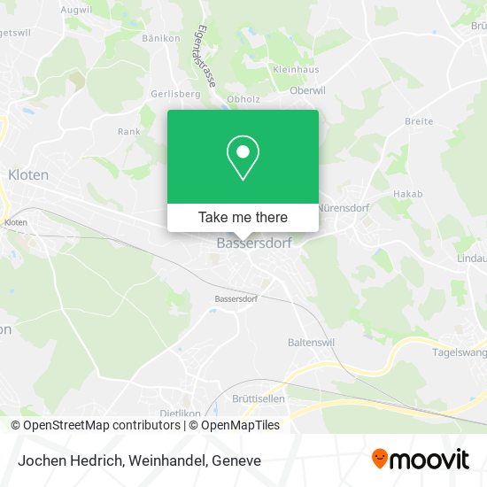 Jochen Hedrich, Weinhandel map