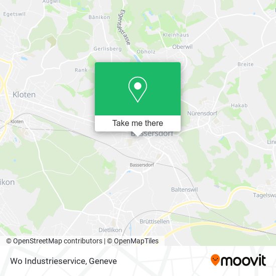 Wo Industrieservice map