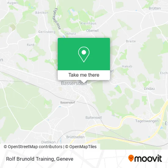 Rolf Brunold Training map