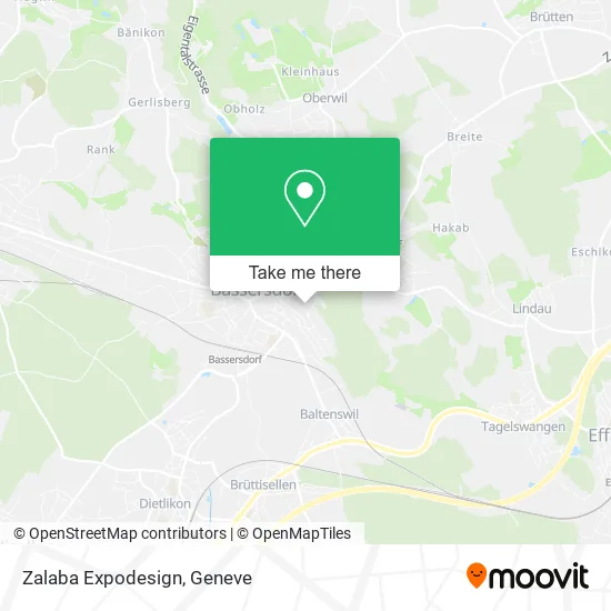 Zalaba Expodesign map