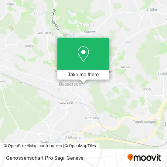 Genossenschaft Pro Sagi map