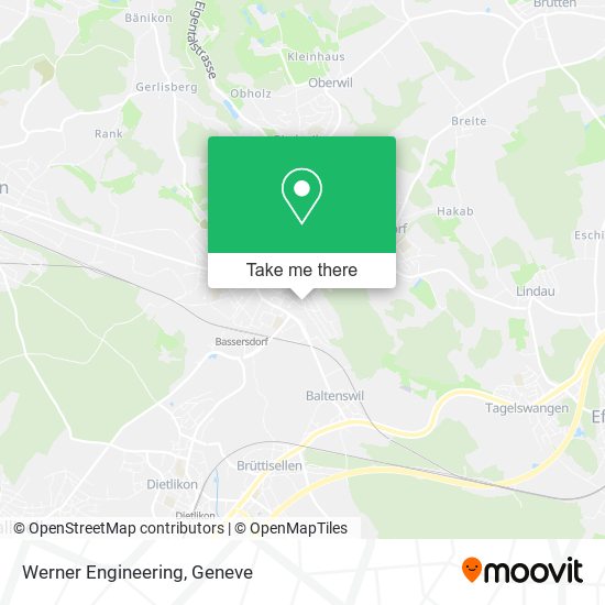 Werner Engineering map