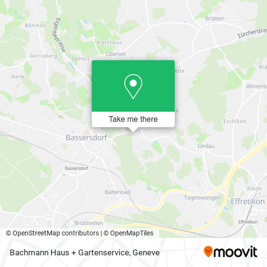 Bachmann Haus + Gartenservice map