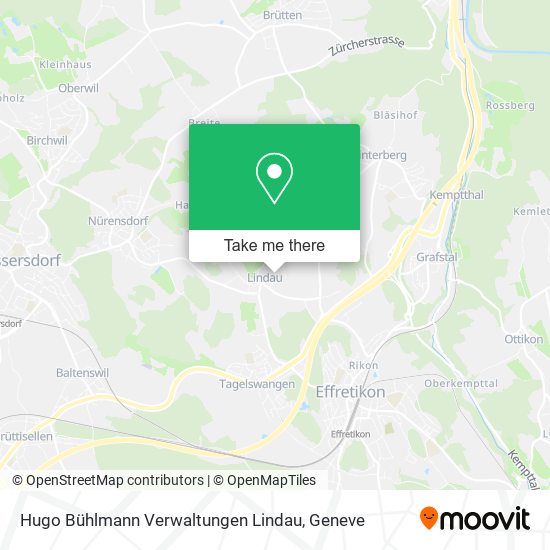 Hugo Bühlmann Verwaltungen Lindau map