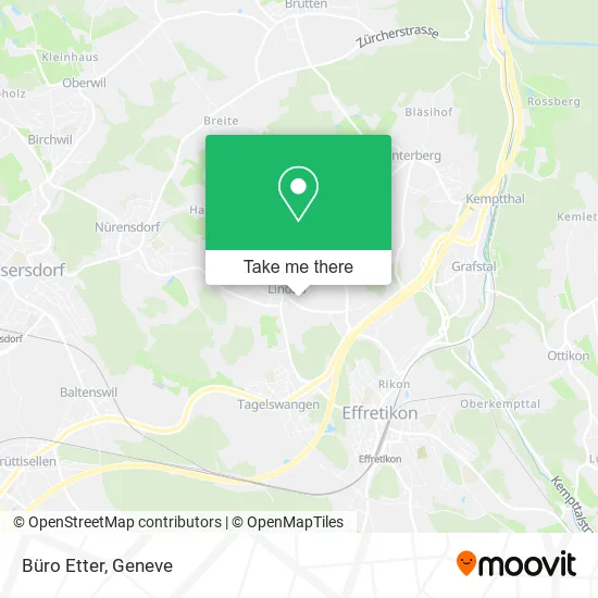 Büro Etter map