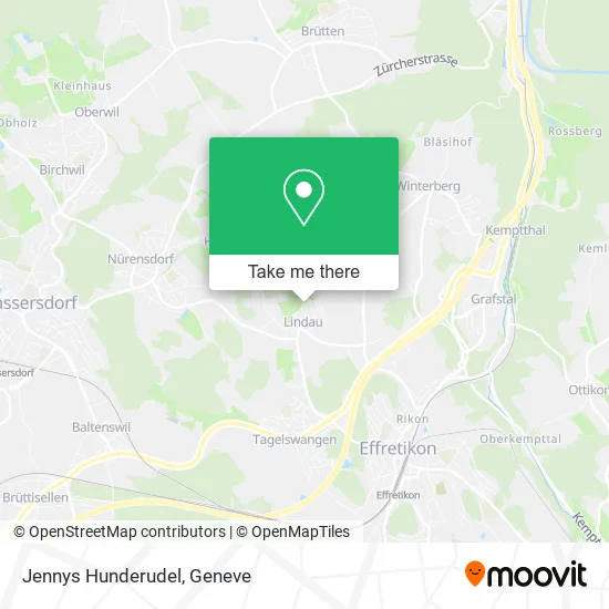 Jennys Hunderudel map