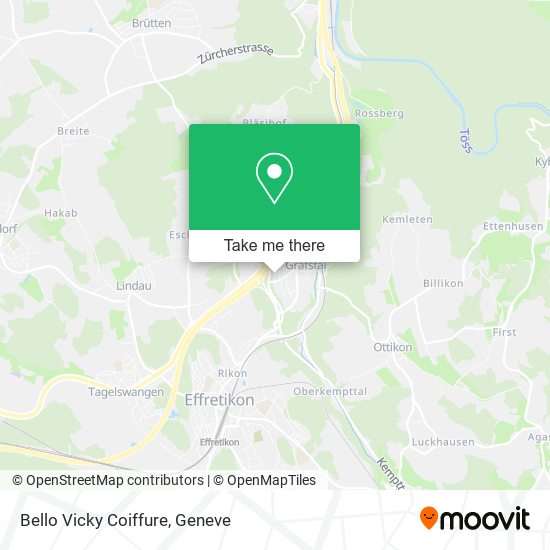 Bello Vicky Coiffure map