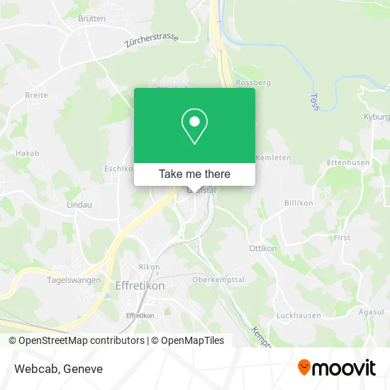Webcab map