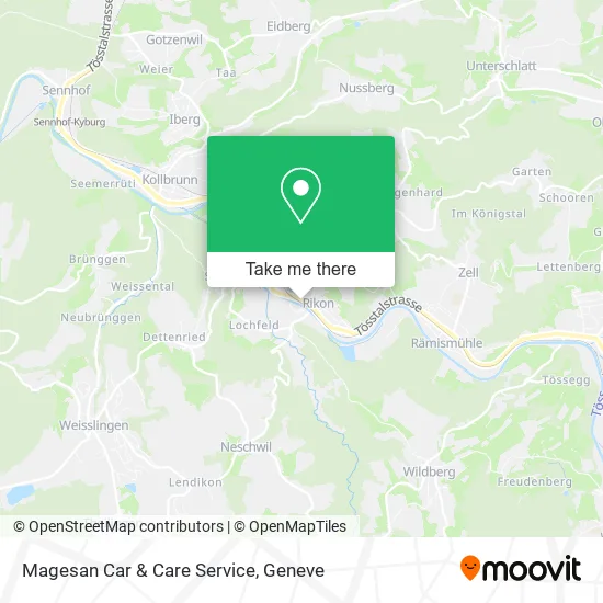 Magesan Car & Care Service map