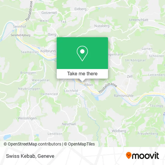 Swiss Kebab map