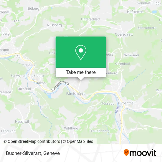 Bucher-Silverart map
